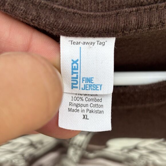 Bon Jovi The Circle Tour 2010 Band Tee Brown Tultex XL Graphic Rock Shirt - Picture 4 of 5